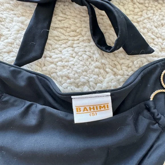 Bahini Ring-Accent Bikini black - Picture 4 of 6